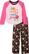 Jojo Siwa Girls Two-Piece Long Sleeve with Pajama Pant Set Size 10 $38