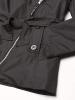 Jessica Simpson Girls' Black Gingham Pretty Trench Coat Size 4 5/6 6X