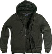 Visitor Men's Heavyweight Sherpa Lined Thermal Hoodie Jacket  S, M, L, XL, XXL