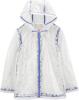 Carter's Girls Clear Floral Rainslicker Jacket Size 4 5/6 6X 