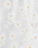 Carter's Girls Clear Floral Rainslicker Jacket Size 4 5/6 6X 