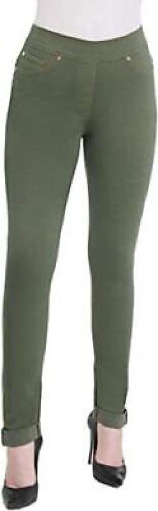 Nygard LUXE DENIM SLIMS Women's Green Skinny Cuff Jeans Size XS S M L XL