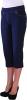 Nygard SLIMS Indigo Women's Indigo Petite Cuff Detail Capri Size PS PM