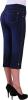 Nygard SLIMS Indigo Women's Indigo Petite Cuff Detail Capri Size PS PM