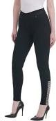 Nygard LUXE DENIM SLIMS Women Petite Black Bling Cutout Jeggings Size PM PL
