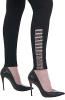 Nygard LUXE DENIM SLIMS Women Petite Black Bling Cutout Jeggings Size PM PL