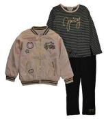 Juicy Couture Girls Rose Jacket 3pc Set Size 2T 3T 4T 4 5 6 6X