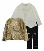 Juicy Couture Girls Gold Jacket 3pc Set Size 2T 3T 4T 4 5 6 6X