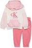 Calvin Klein Girls Rosy Terracotta 2pc Jogger Set Size 2T 3T 4T 4 5 6 6X