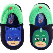 PJ Masks Toddler Boys Slippers,Slip-On Slipper Size 5-6, 7-8, 9-10