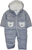 Carter's Baby Boys Heather Gray Bear Pram Suit Size 3/6M 6/9M 