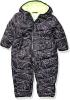 Carter's Baby Boys Dark Grey Dino Pram Suit Size 3/6M 6/9M