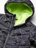 Carter's Baby Boys Dark Grey Dino Pram Suit Size 3/6M 6/9M