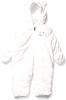 Carter's Baby Unisex Ivory Bear Cozy Fleece Pram Size 3/6M 6/9M 