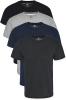 Studio 3 Men's V-Neck Tee Shirt 4-Pack - Stylish Comfortable Sz S, M, L, XL, 2XL