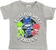 PJ Masks Boys' 3 Piece Short Set Grey Size 2T, 3T, 4T, 4, 5, 6, 7 Toddler Kids