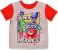 PJ Masks Pajamas for Boys 2-Piece Shirt and Shorts Set Red Toddler Size 3