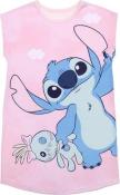 Disney Lilo & Stitch Girls' Short Sleeve Sleep Dress Pajama Nightgown 4,6,8,10