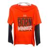 Under Armour Boys 10pc Long Sleeve Tops Lot Size 5
