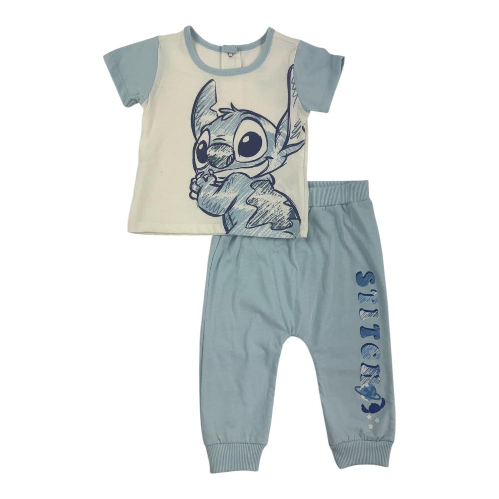 Disney Lilo and Stitch Boys 2-Piece  Pant Set Size 12M 18M 24M