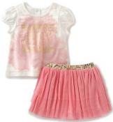 Juicy Couture Baby Girls 2Pc Biege Top & Skooter Set 0/3M 3/6M 6/9M 12M 18M 24M