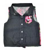 Kensie Big Girls Woven Button Down Shirt Size 7/8 10/12 14/16 $30