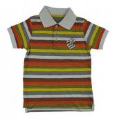 Rocawear Boys S/S Striped Multi Color Polo Size 7  $32