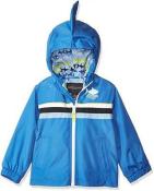 London Fog Infant Boys Blue Little Animal Rain Slicker Jacket Size 12M 18M 24M