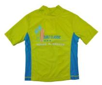 Tommy Bahama Boys S/S Green & Blue Rashguard Top Size 2T 3T 4T 5 6 7