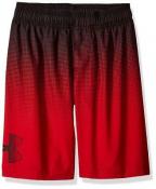 Under Armour Boys Red & Black Printed Swim Short Size 5