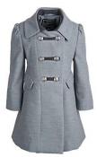 Rothschild Girls A-line Military Long Winter Dress Coat Size 2T 3T 4T 5 6 6X