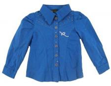 Rocawear Girls L/S Twister Blue Shirt Size 6X $32