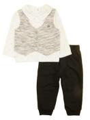 Calvin Klein Infant Boys Mock Look 3pc Jogger Set Size 3/6M 6/9M 12M 18M $50