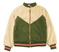Jessica Simpson Girls Green Reversible Bomber Jacket Size 7/8 10/12 14/16