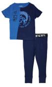 Diesel Boys Charcoal 2pc Pajama Pant Set Size 2T 3T 4T 4 5 6 7 8 10/12 14/16