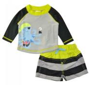 Just One You by Carters Infant Boys 2pc Rashguard Swim Short Set Set Size 3M