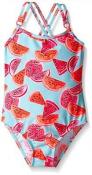 Osh Kosh Toddler Girls Watermelon One-Piece Swimsuit Size 2T