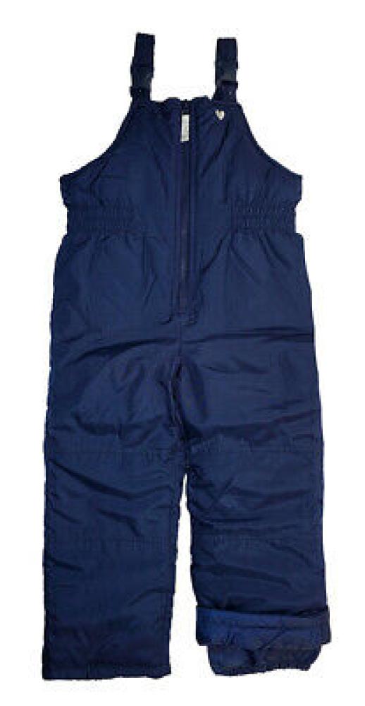 Carter's Girls Navy Blue Snow Bib Size 2T 3T 4T 4 5/6 6X