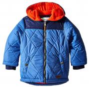 Carter's Infant Boys Blue & Orange Quilted Jacket Size 18M $64