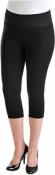 Nygard Women's Regular Slims 3.5 Denim Capri Black Size S M L XL
