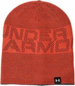 Under Armour Boys Red Beanie Size 4-6 Years