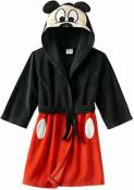 Mickey Mouse Toddler Boys Costume Plush Robe Size 2T 3T 4T 5T