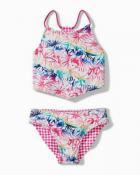 Tommy Bahama Big Girls Reversible Two-Piece Swimsuit Size 12 $42