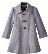 Rothschild Toddler Girls Gray Faux Wool Coat Size 2T 3T 4T $84.99