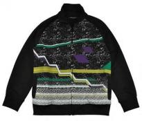 Rocawear Big Boys L/S Black Printed Track Jacket Size 10/12 $60