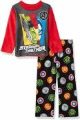 Marvel Avengers Boys Micro Fleece 2pc Pajama Pant Set Size 4 6 $38