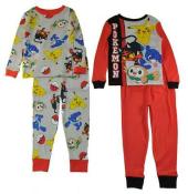 Pokemon Boys 4pc Multi-Color Snug Fit Pajama Pant Set Size 4 6 8 10 $46