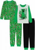 Minecraft Boys 4pc Pajama Pant Set Size 6 8 10 12