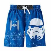 Star Wars Boys Printed Swim Short Size 4 5/6