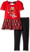 Sesame Street Baby/Toddler Girls Elmo Tunic & Legging Size 12M 18M 24M 3T 4T 5T